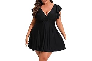 Plus Size Swimsuit for Women: Curve-Flattering Swimdress for a Confident Summer