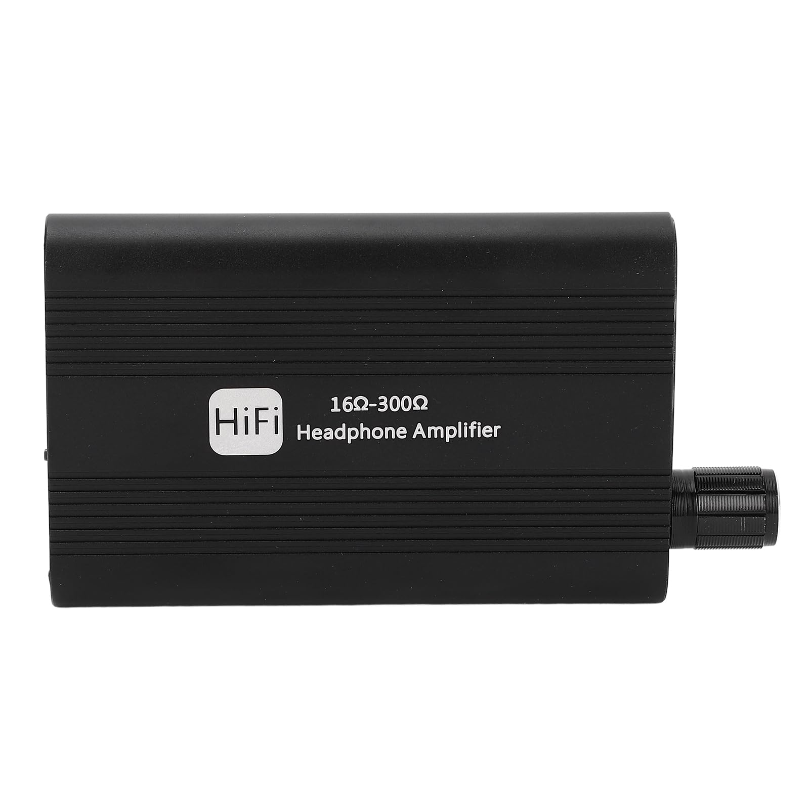 VBESTLIFE HiFi Headphone Amplifier, Portable 3.5mm Headphone Amplifier, Two Stage Gain Switch, 16-300 Ohm HiFi Earphone Amp, Compatible with MP3, MP4, Phone, Music Player