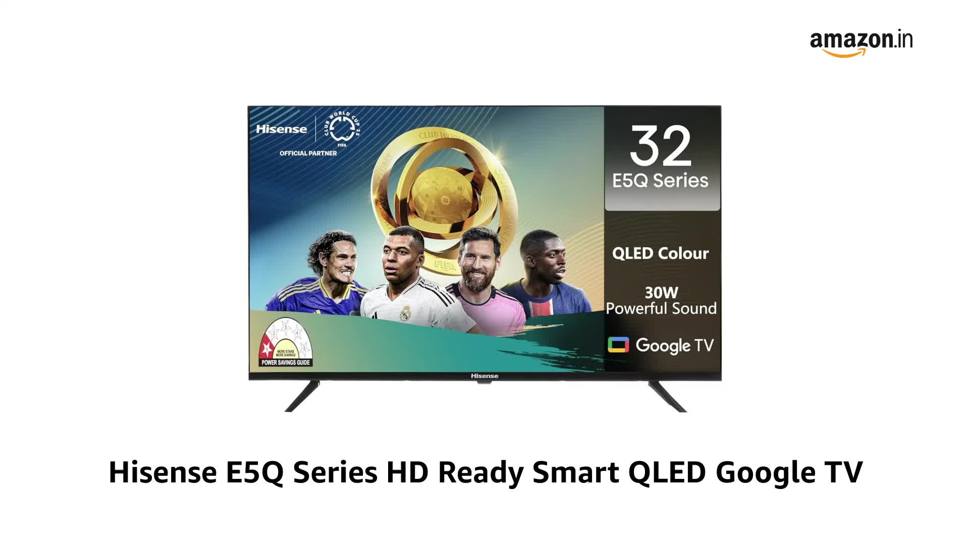 Hisense 80 cm (32 Inches) HD Ready Smart QLED Google TV | HDR10