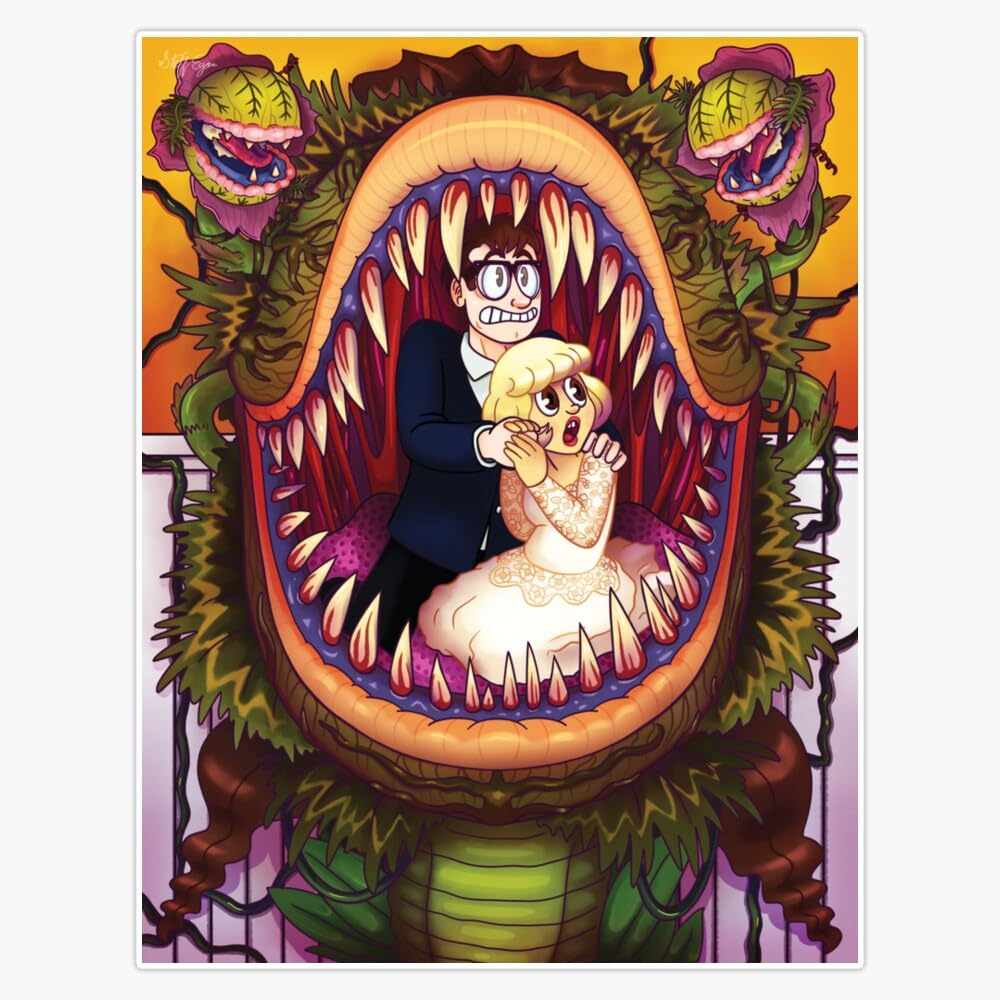 Little Shop Of Horrors Vinyl Window Bumper Sticker Decal 5"