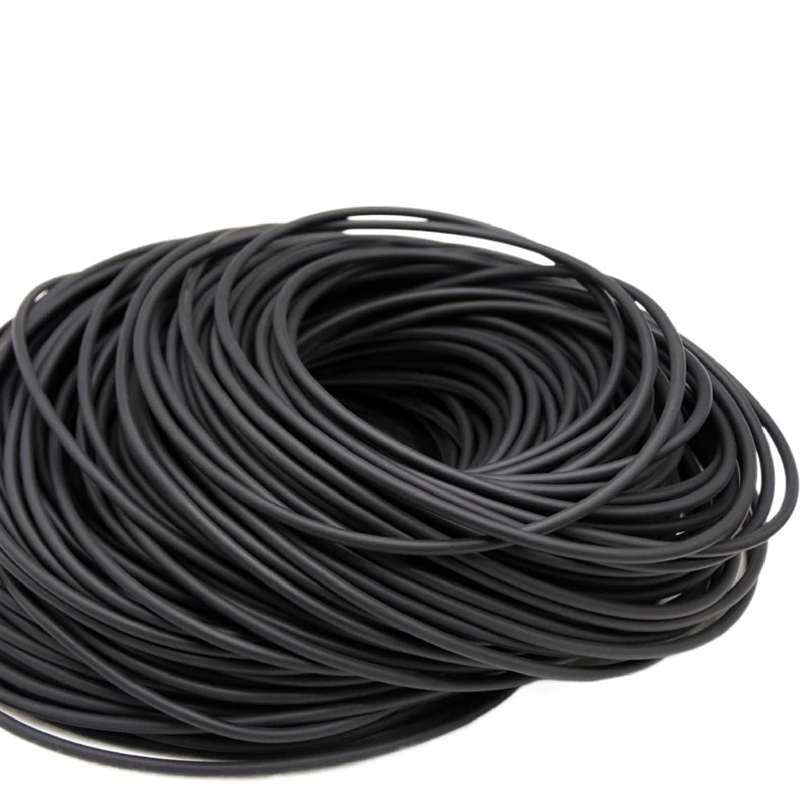 renforcé Tuyau en caoutchouc fluoré noir ID 2mm 12mm, essence, Diesel, huile, tuyau de carburant, haute température, résistant à la Corrosion, 1 mètre 5 mètres flexible(5 meters 5mmx8mm)