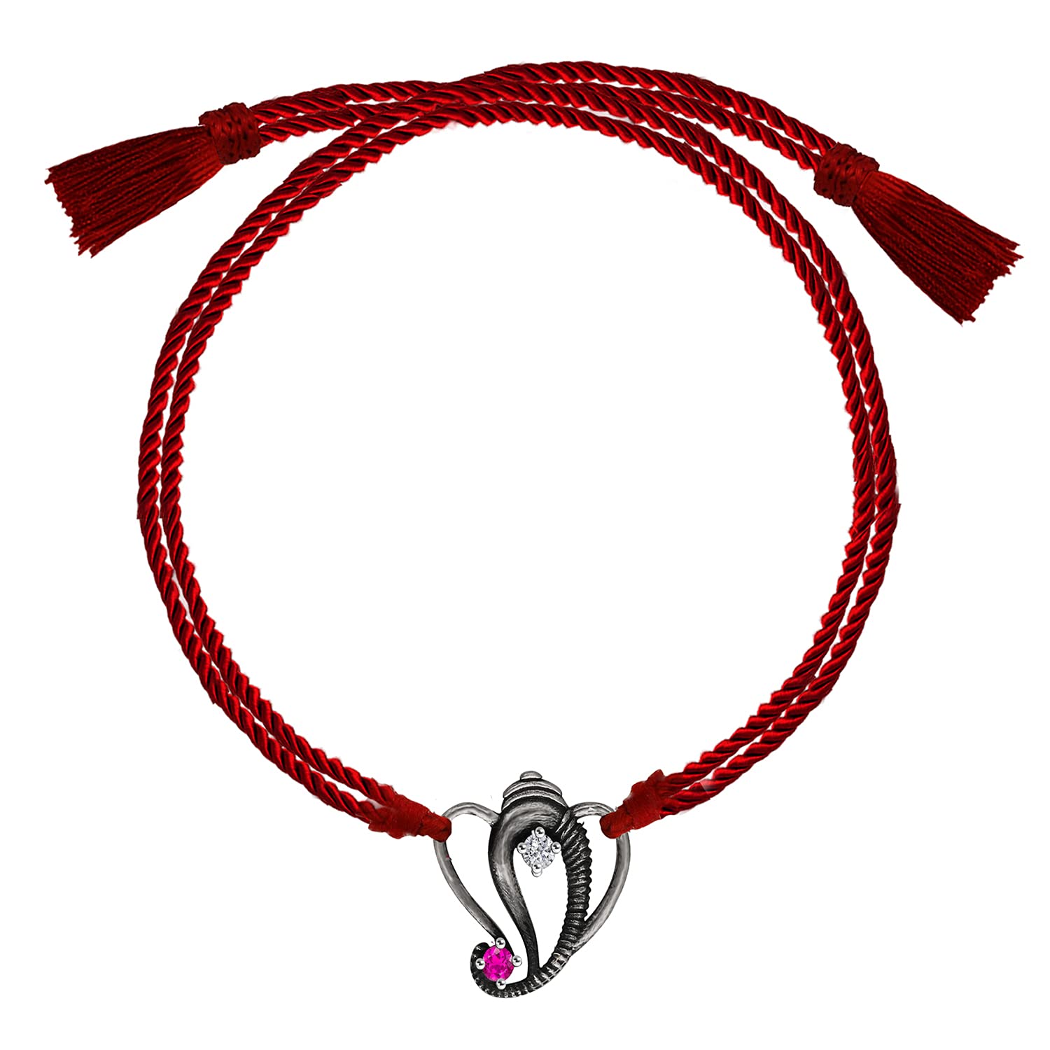 GIVA 925 Silver Ganeshji Rakhi with Roli Chawal, Cotton Thread | Quirky Rakshabandhan Rakhi for Brother | Silver Rakhi for Boys & Men With Certificate of Authenticity and 925 Stamp (B099DSMQPT) Amazon Price History, Amazon Price Tracker