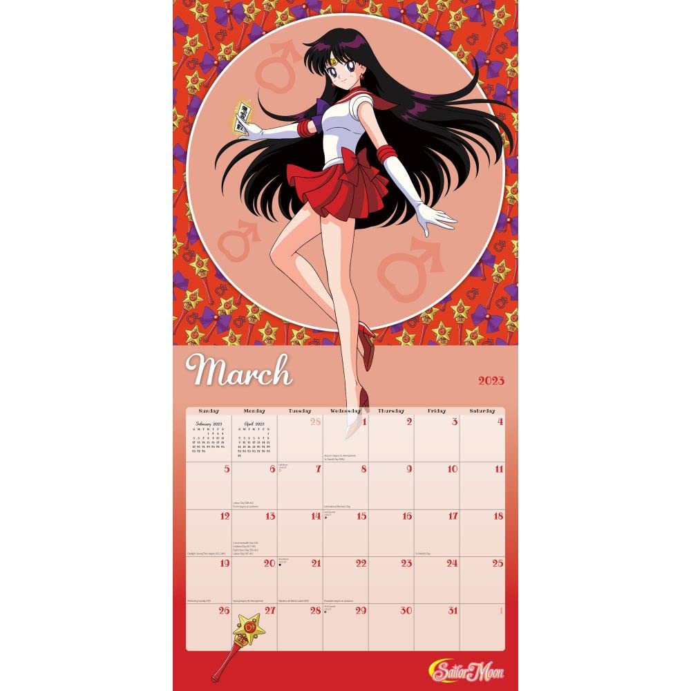 Amazon.com: Calendar Ink, Sailor Moon 2023 Wall Calendar : Office Products