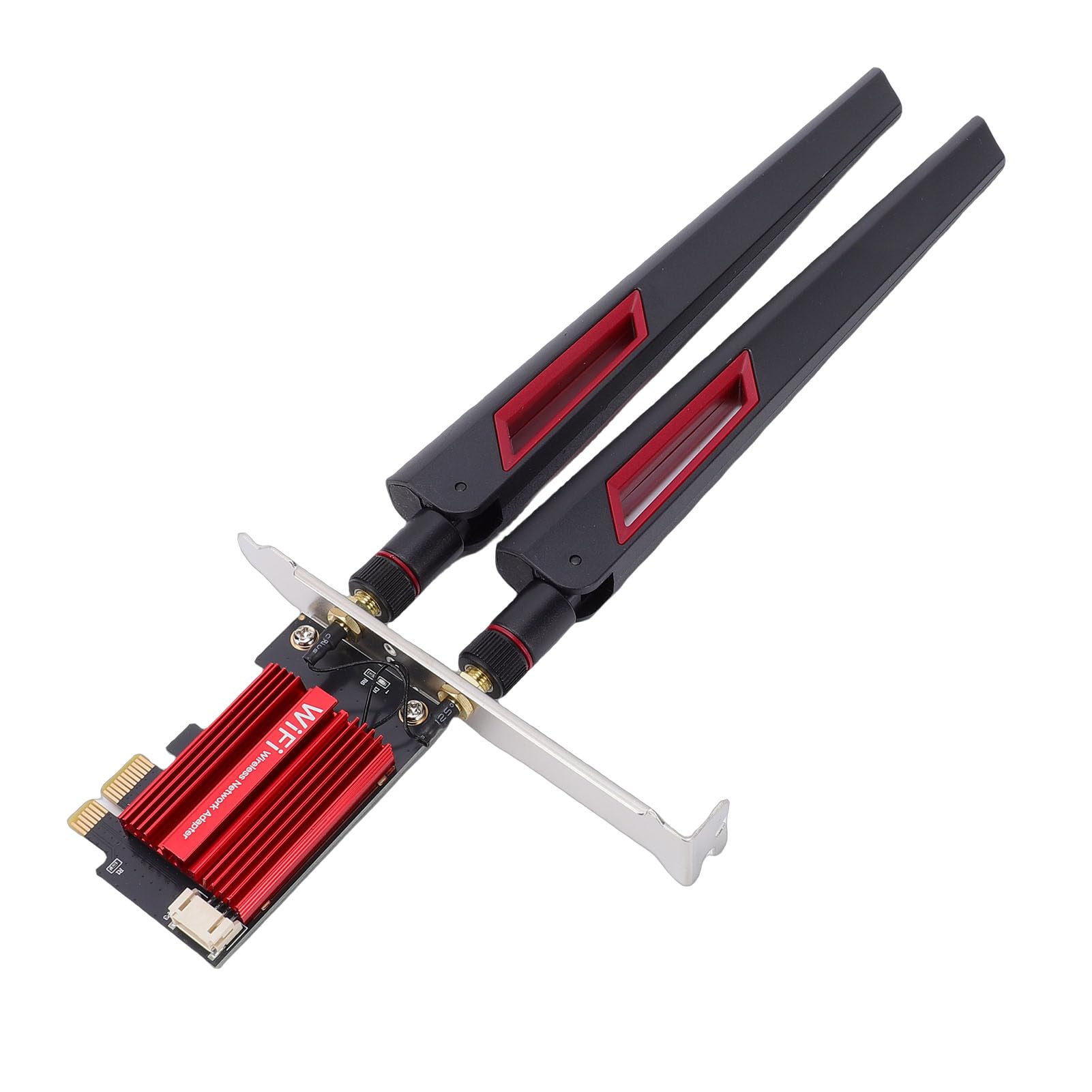 GOWENIC Scheda WiFi WiFi 7 PCIe, Scheda di Rete Tri-Band per PC Desktop con Bluetooth 5.4, Antenne 10dBi, Crittografia WPA4, per 10/11
