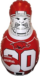 Fremont Die NCAA Arkansas Razorbacks Bop Bag Inflatable Tackle Buddy Punching Bag, Standard: 40