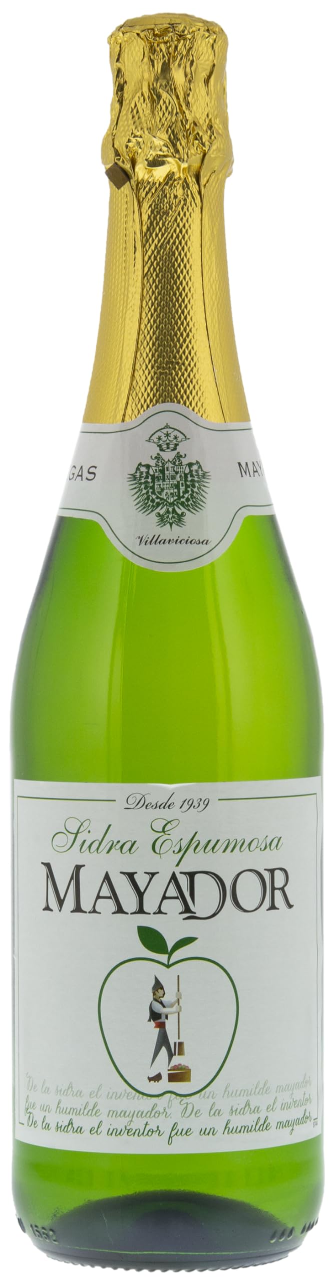 Sidra Espumosa Mayador. Caja de 6 botellas x 75cl.
