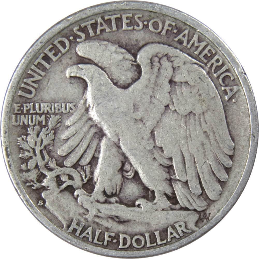1940 S Liberty Walking Half Dollar VG Very Good Silver 50c Coin