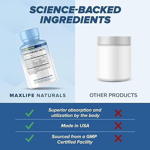 Miniatura 5 de Picolinato de zinc avanzado de 50 mg de apoyo inmunológico mejorado con cápsulas VIT D3 y K2-60, suplementos, suplementos de zinc para hombres y