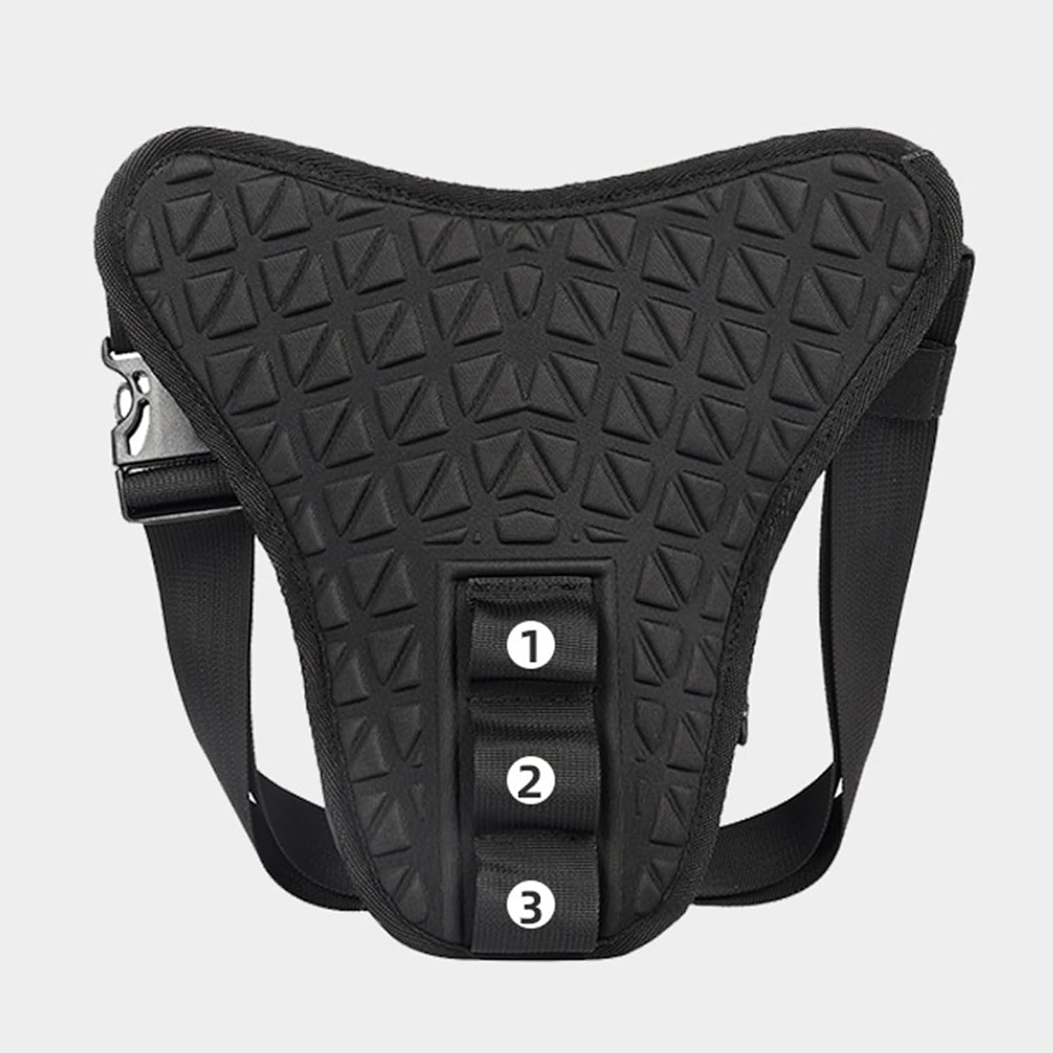 Vechkom Drop Leg Bag Waist Pack - Hip Waterproof Outdoor Adjustable Belt Motorcycle Crossbody Thigh Bag with Quick-Access Storage for Men Women Hiking Cycling Travel Hiking Fishing(Black)