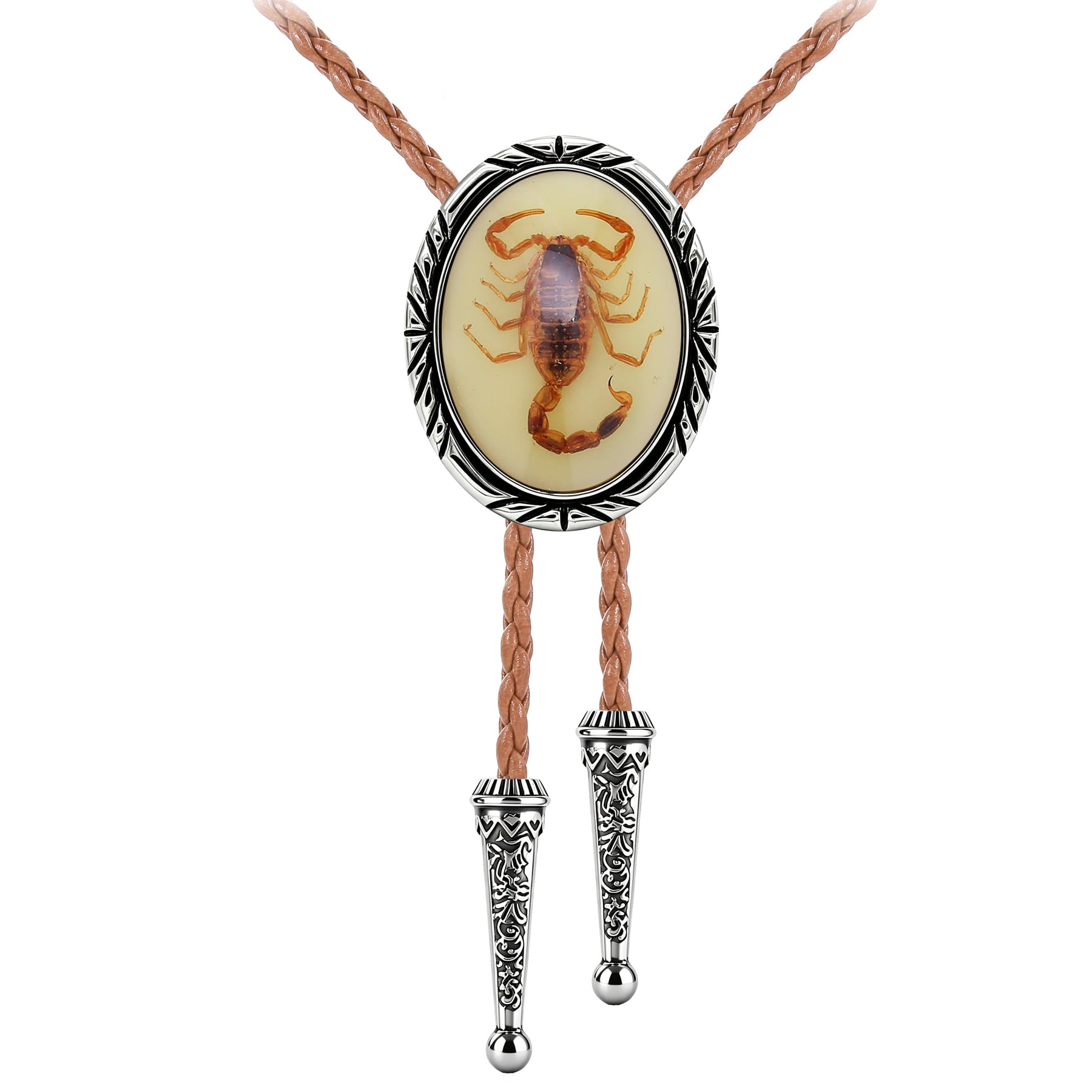 Jeilwiy Bolo Tie for Men Cowboy Ties Western Bolo Tie Necklace for Women