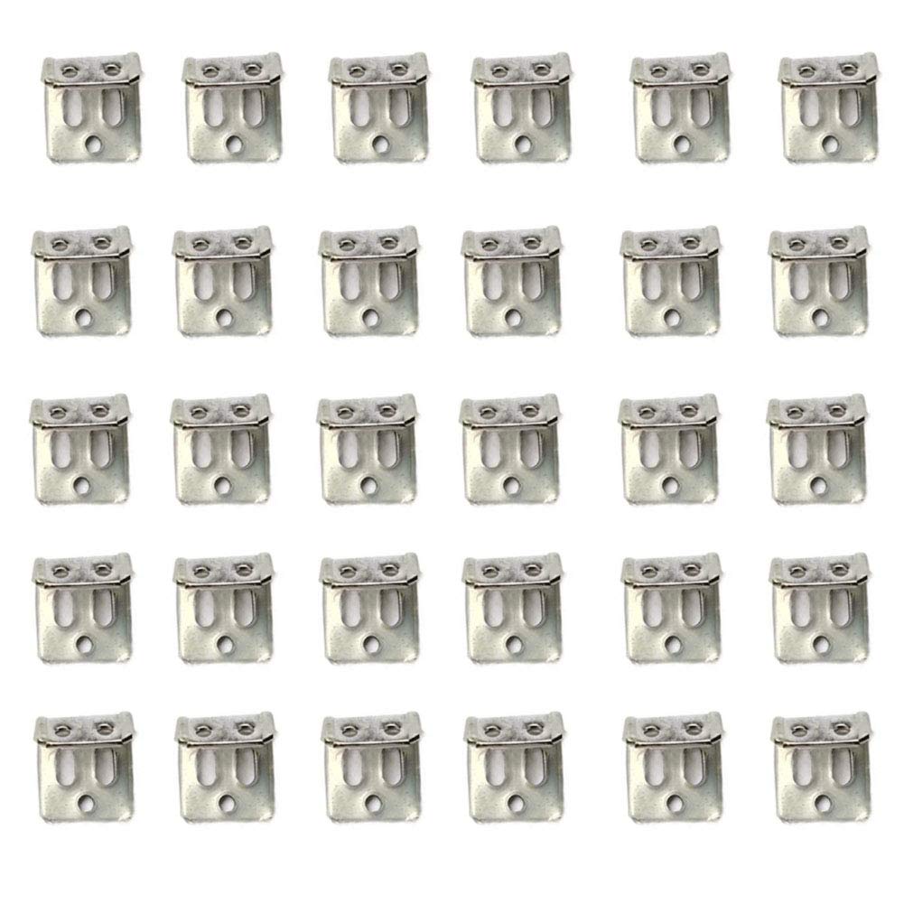 Upholstery Stay Wire Zig Zag Furniture Upholstery Spring Replacement Kit(30pcs Springs Clips)