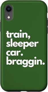 iPhone XR Train Travel Sleeper Cars Bragging Routes Journeys Ticket Case