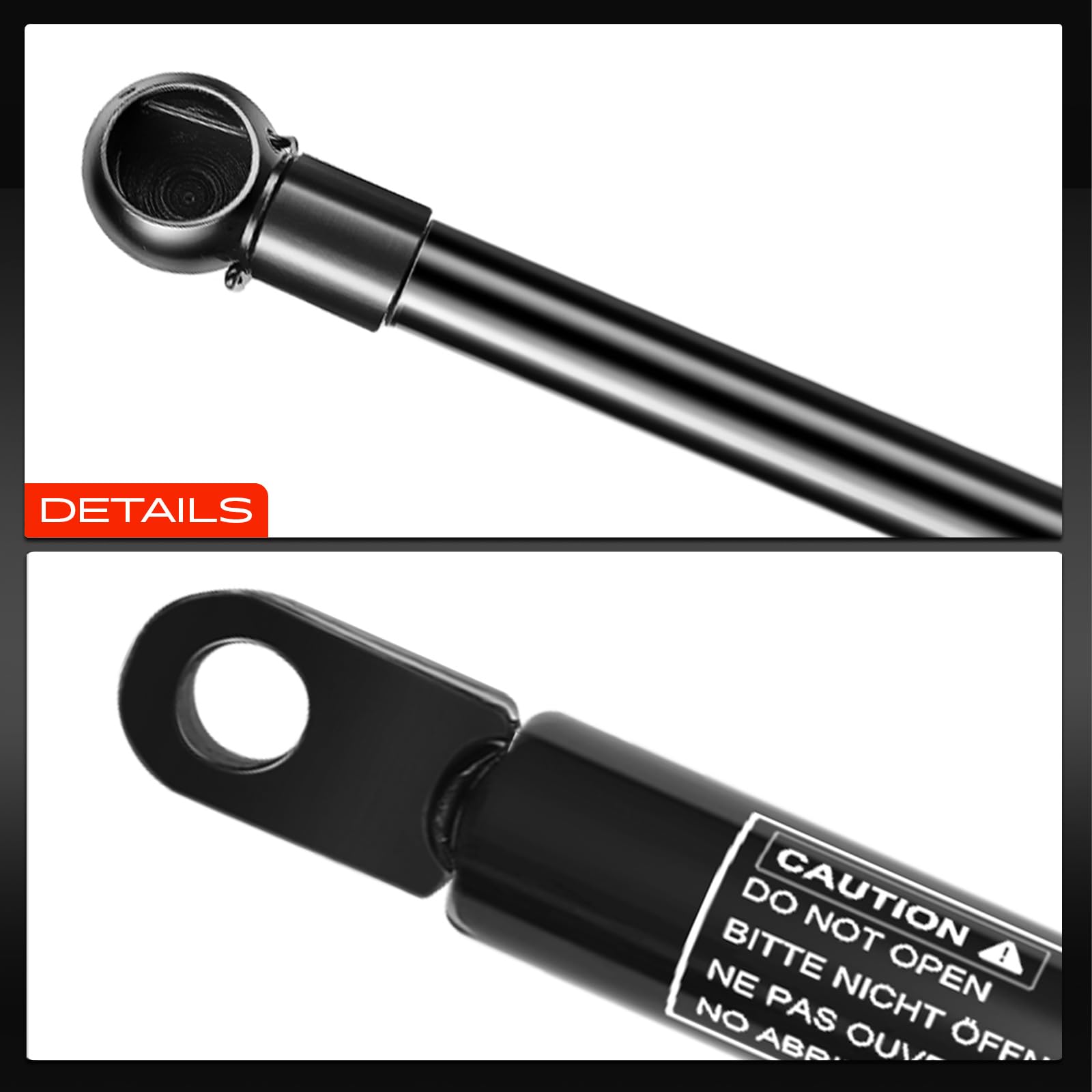 Frankberg 2x Ammortizzatore a molla a gas per cofano 94451135100 | Compatibile con: 924, 944 Cabriolet, 944