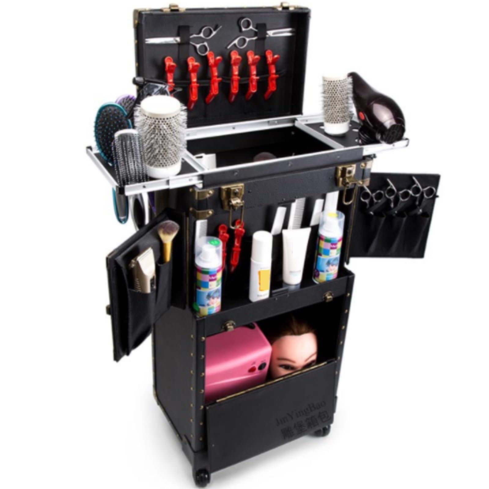 Carrello Parrucchiere Valigie For Parrucchieri Valigia For Il Trucco Valigia For Cosmetici Valigia Trolley Valigia For Attrezzi Valigia Multiuso Valigia For Cosmetici In Alluminio Carrello Estetista