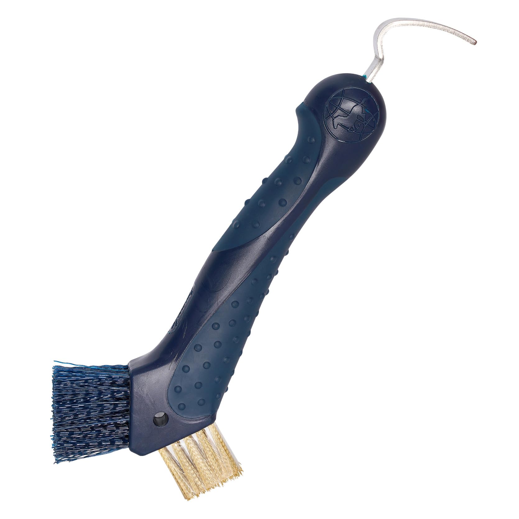 Imperial Riding IRH Horse Hoof Pick & Brush (One Size) (Navy)