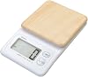Japanese manufacturer Dretec Digital scale forest 2kg natural wood KS-276NW with large screen and easy viewing at an angle