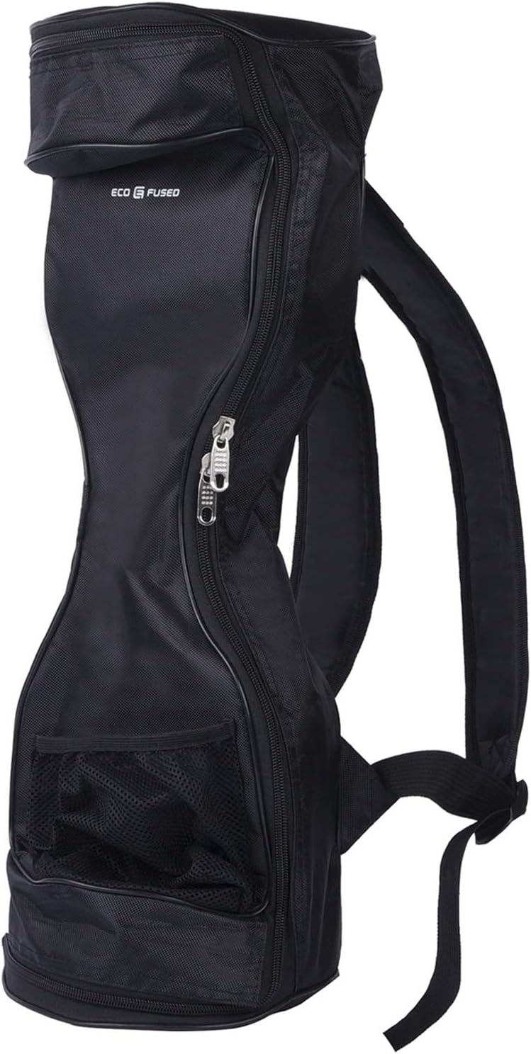 Waterproof Backpack to Carry and Store your Drifting Board (Two Wheels Smart Balance Board Scooter Electric Self Smart Drifting Board) - Mesh Pocket - Adjustable Shoulder Straps - Carry Handle