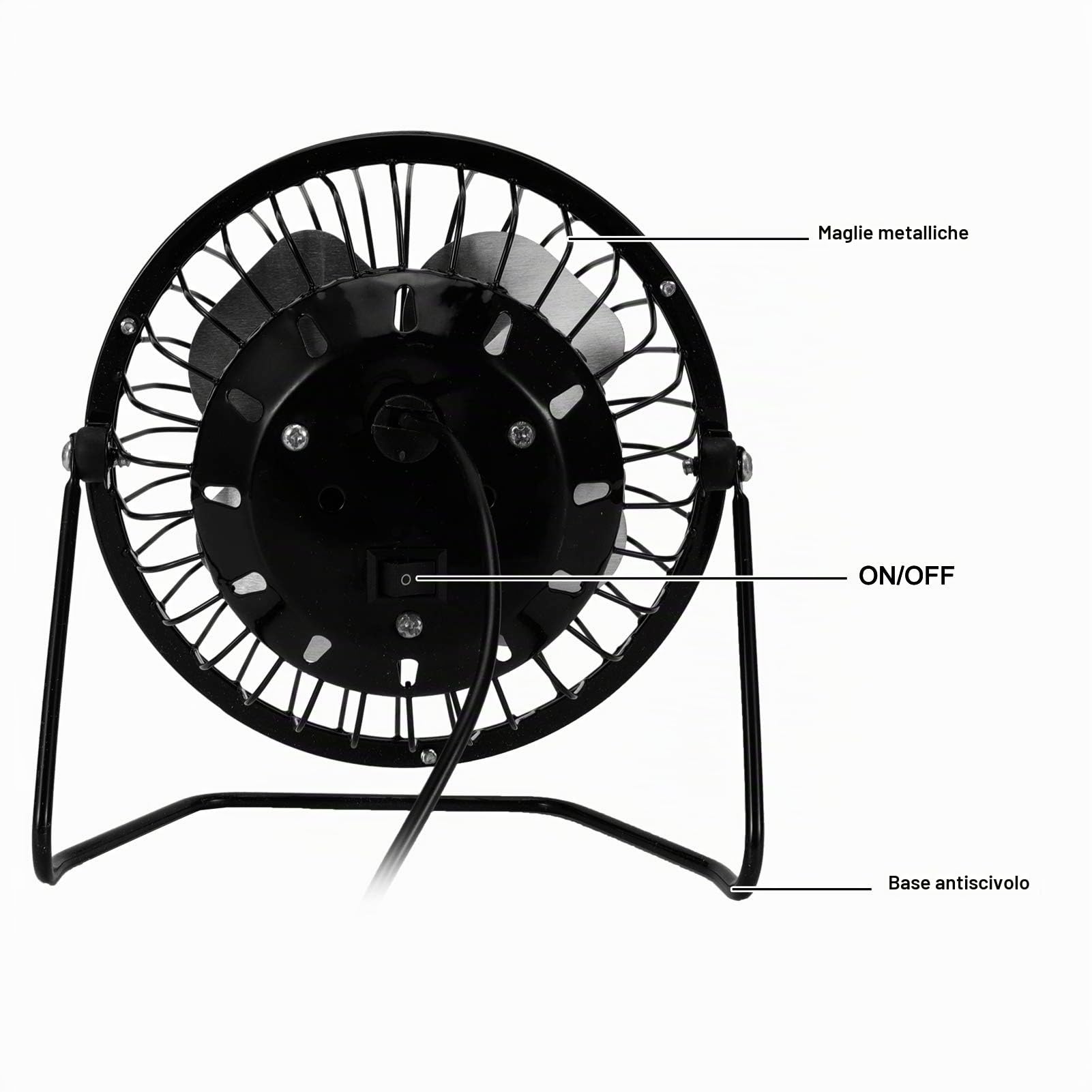 Ventola di raffreddamento alimentata a Mini pannello solare fotovoltaici , 5 W senza bisogno di batterie, portatile per serra, case per cani, camper