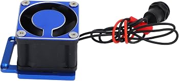 Ventilateur De Refroidissement RC – Alliage D’aluminium – 21 000 Tr/min – 8-12 V – Pour SLEDGE 1/8 4WD – Couvercles Et Vis Inclus