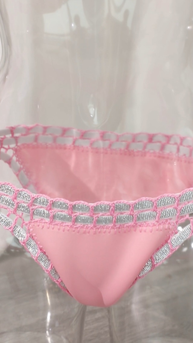 Ensemble De Bikini Au Crochet Fait À La Main: Maillot De Bain À Haut Licou Tricot Pour Les Femmes, Parfait Pour La Piscine De Plage Du 13,82 € | DHgate
