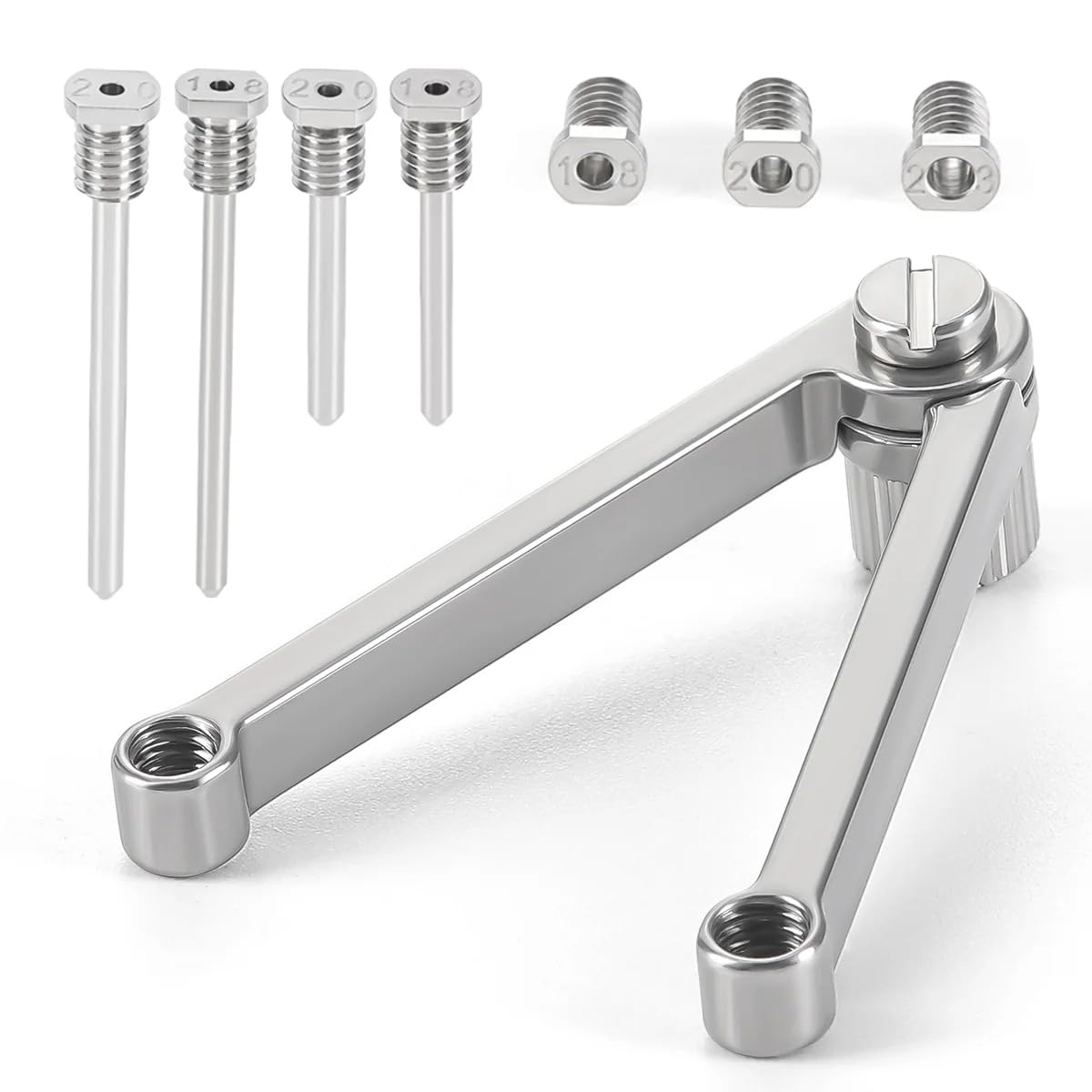 8 Pcs Dental Implant Guide Tool Oral Parallel Implant para Drill Aid Dentistry Implantation Position Locator Dentist Instruments Prosthetic Gauge