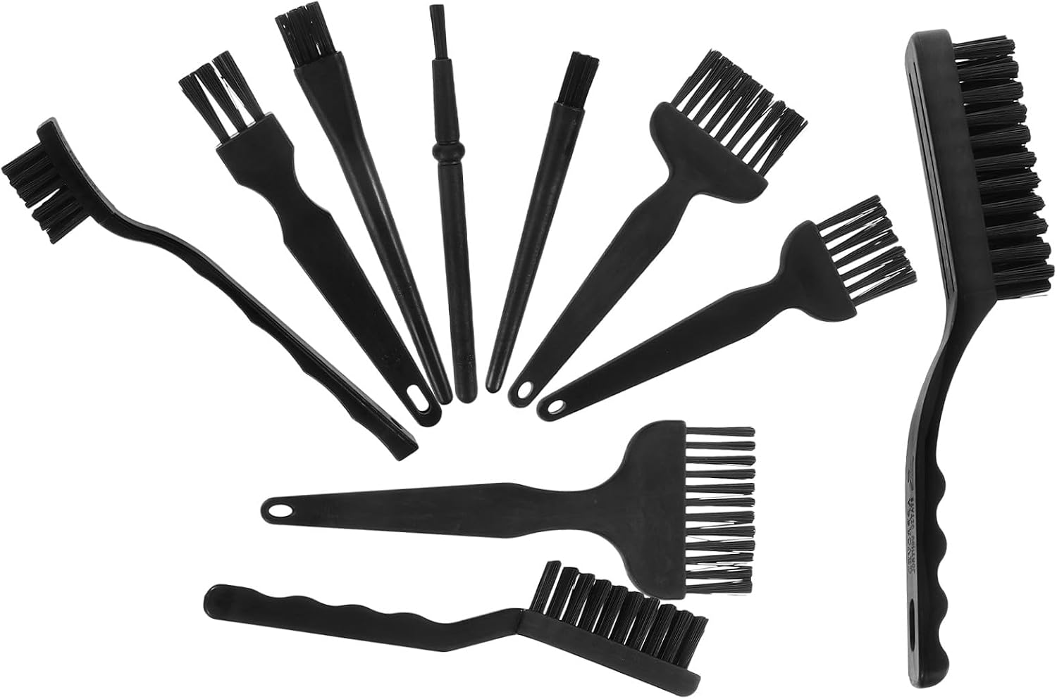 10pcs Microfiber Duster Kit Scrub Brush for Laptop Cleaning Keyboard Accessories Electronics Supplies