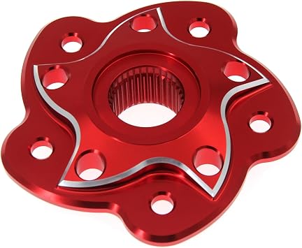 for Ducati Hypermotard 796/1100 / 821/939 / 950,Streetfight 848,Monster S2R / S4R / S4RS,796/1100, 748/848/ 996/916 / 998 CNC Billet Aluminium Motorcycle Rear Sprocket Cover Flange