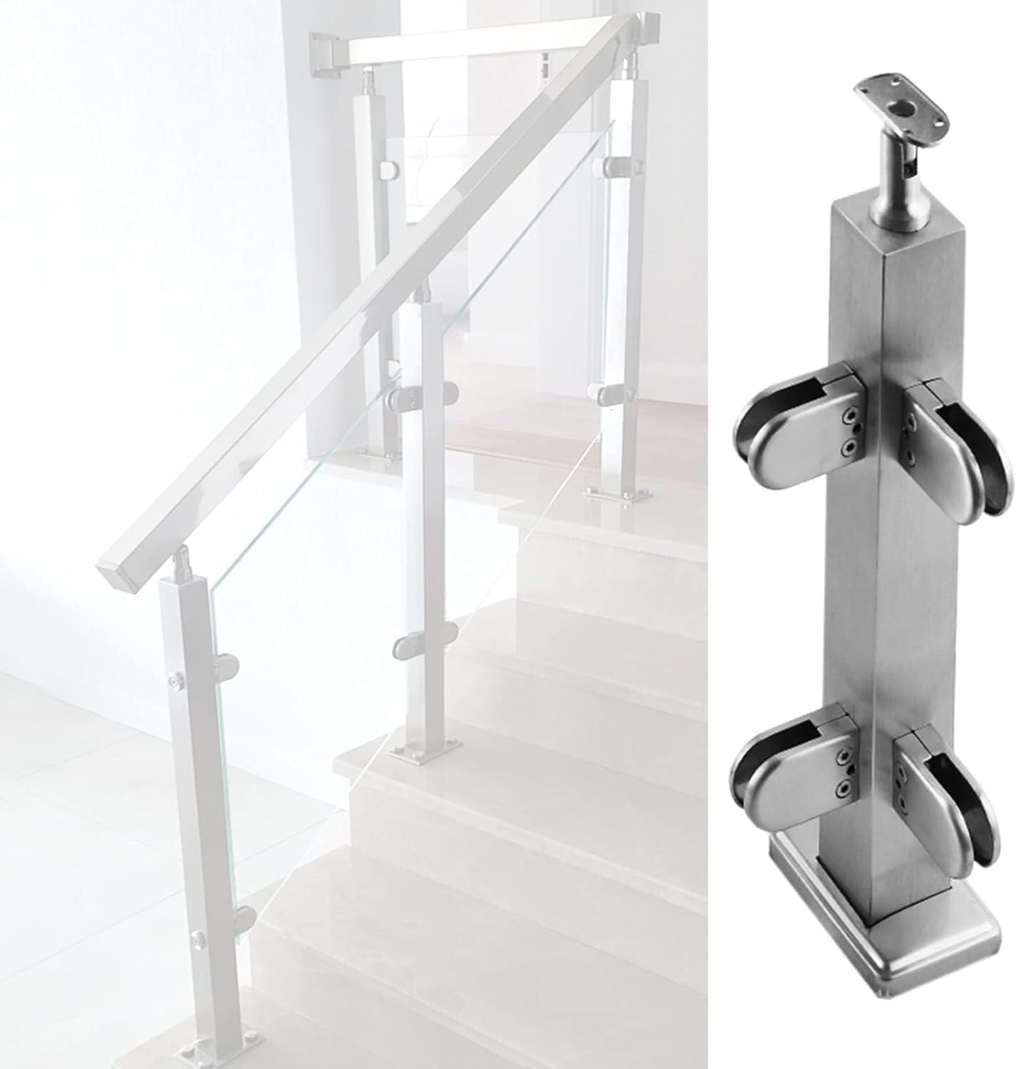 Balustre inox pour rénover un balcon vétuste avec sécurité maximale