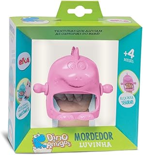 Mordedor Luvinha Dino - Rosa
