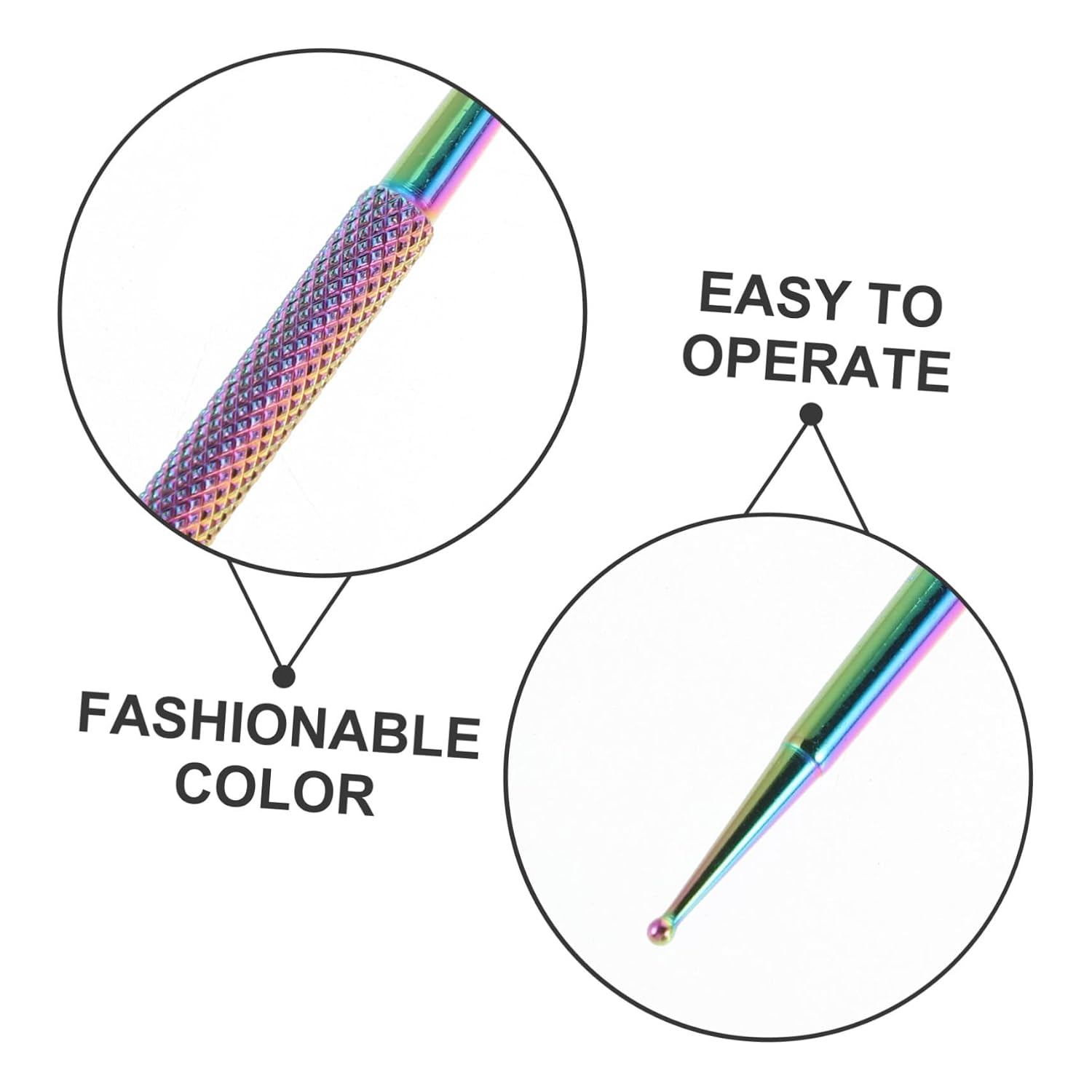 5pcs Double-Ended Nail Art Dotting Pens Set Colorful nail Doodle Tools for Painting Embossing and DIY Designs for Women and Art Enthusiasts