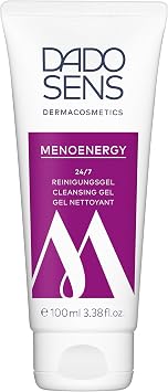DADO SENS MENOENERGY 24/7 Cleansing Gel 100 ml - Mild Cleansing for Stressed Skin Due to Hormonal Changes, With Vegan Collagen, Ideal for Menopause Women, Vegan