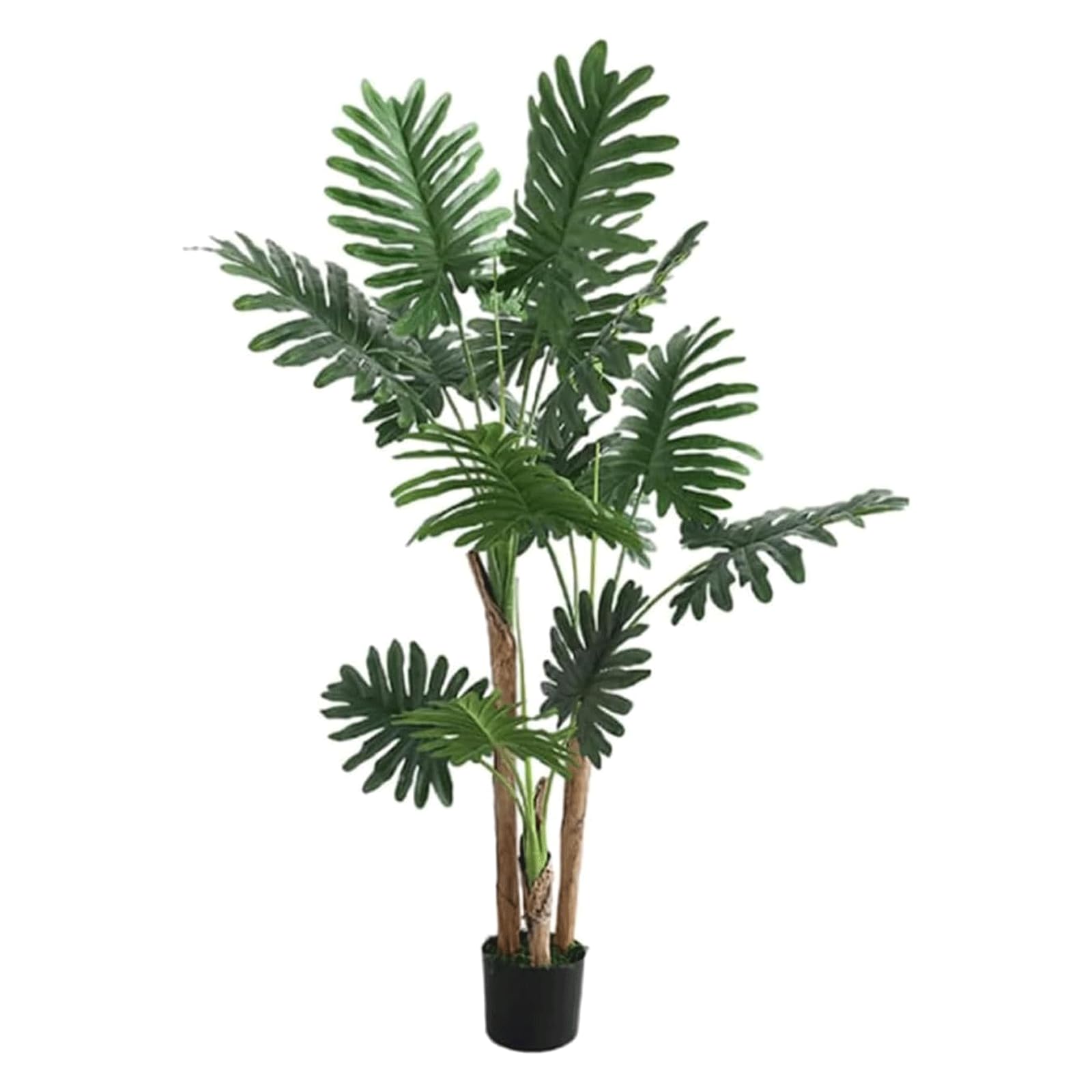 HCZKIUJY Artificial Trees 150cm/4.9ft Fake Tree Realistic And Natural Simulation Tree For Living Room Home Artificial Plant Decor