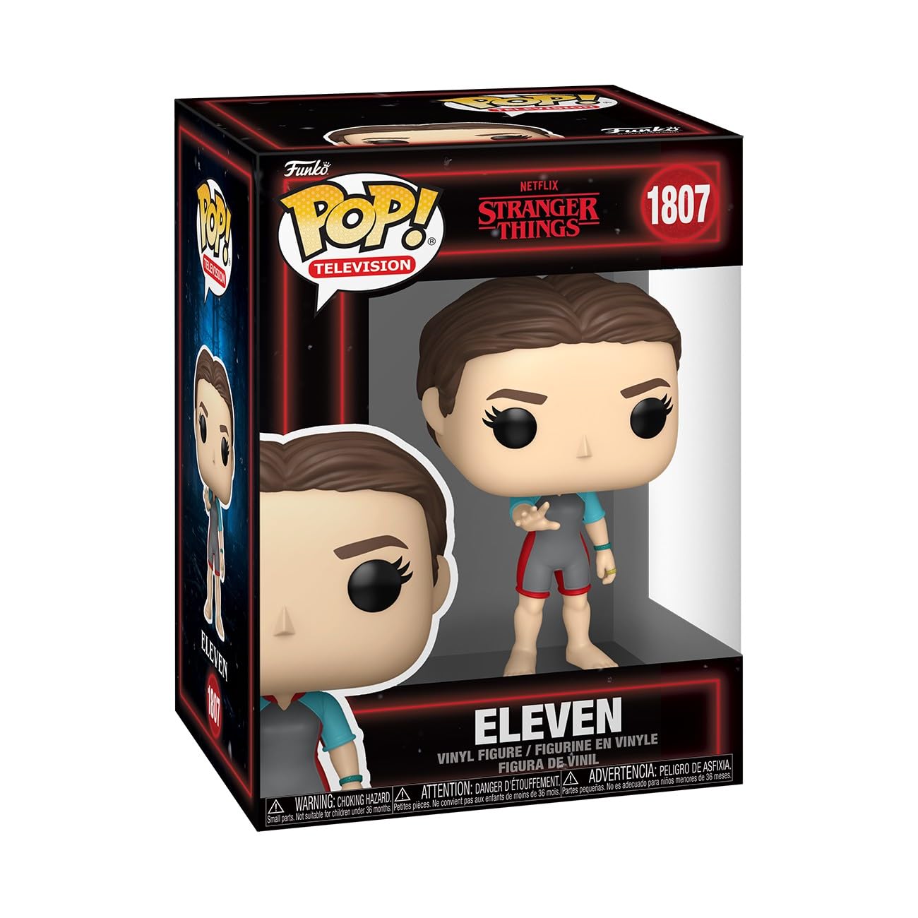 Funko Pop! Television: Stranger Things Season 5 - Eleven - Figura de Vinilo Coleccionable - Idea de Regalo - Mercancía Oficial - Juguetes para niños y Adultos - Figura Modelo para coleccionistas