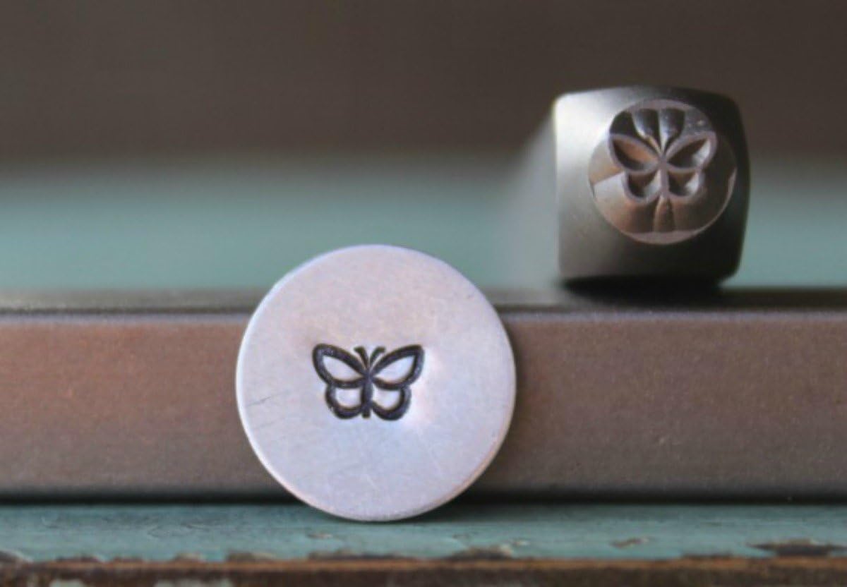 Supply Guy 5mm Butterfly Metal Punch Design Stamp CH-145