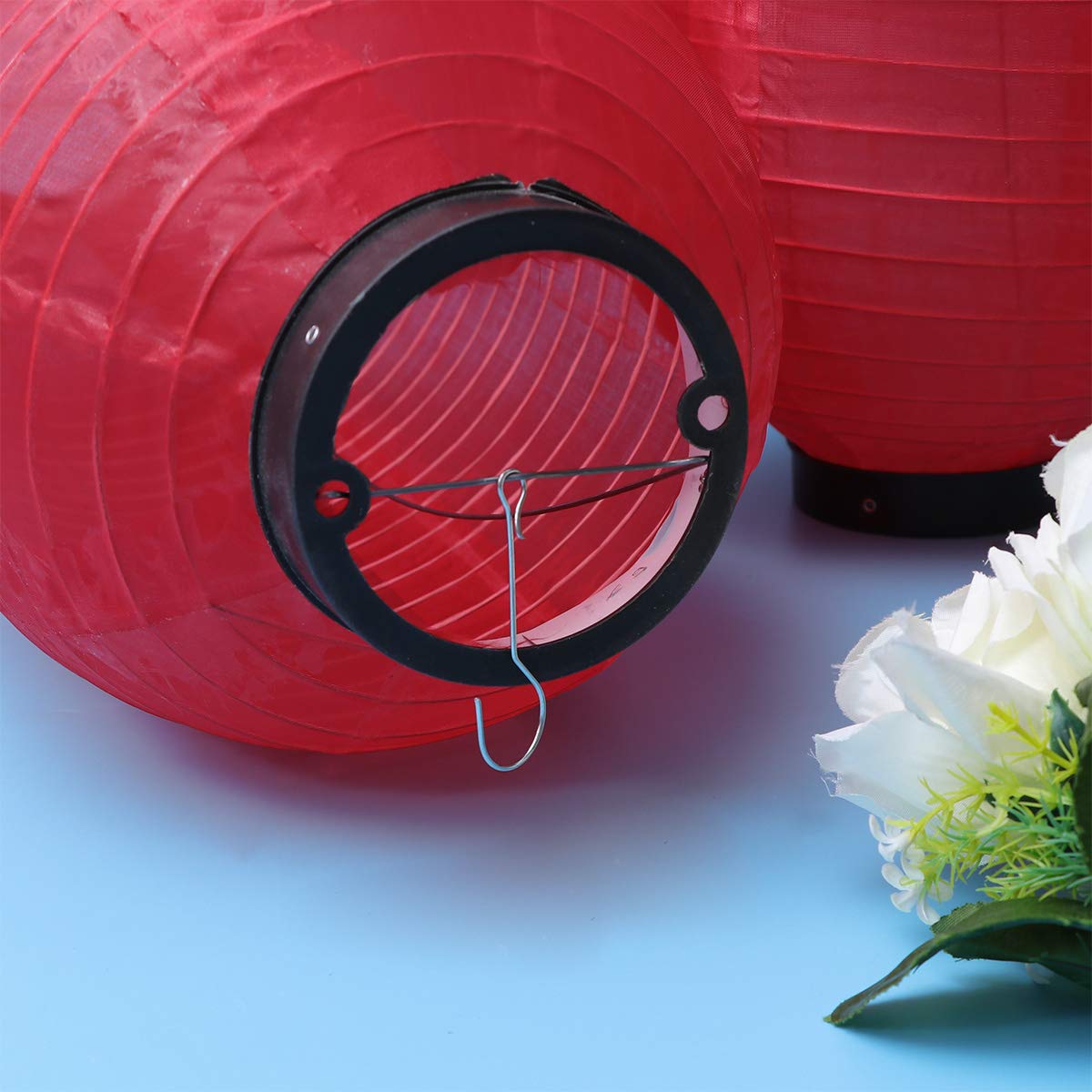 Lanterna Di Carta Giapponese Con Fiori Di Ciliegio - Decorazione Appesa Per Casa, Ristoranti, Festività - Foto 7