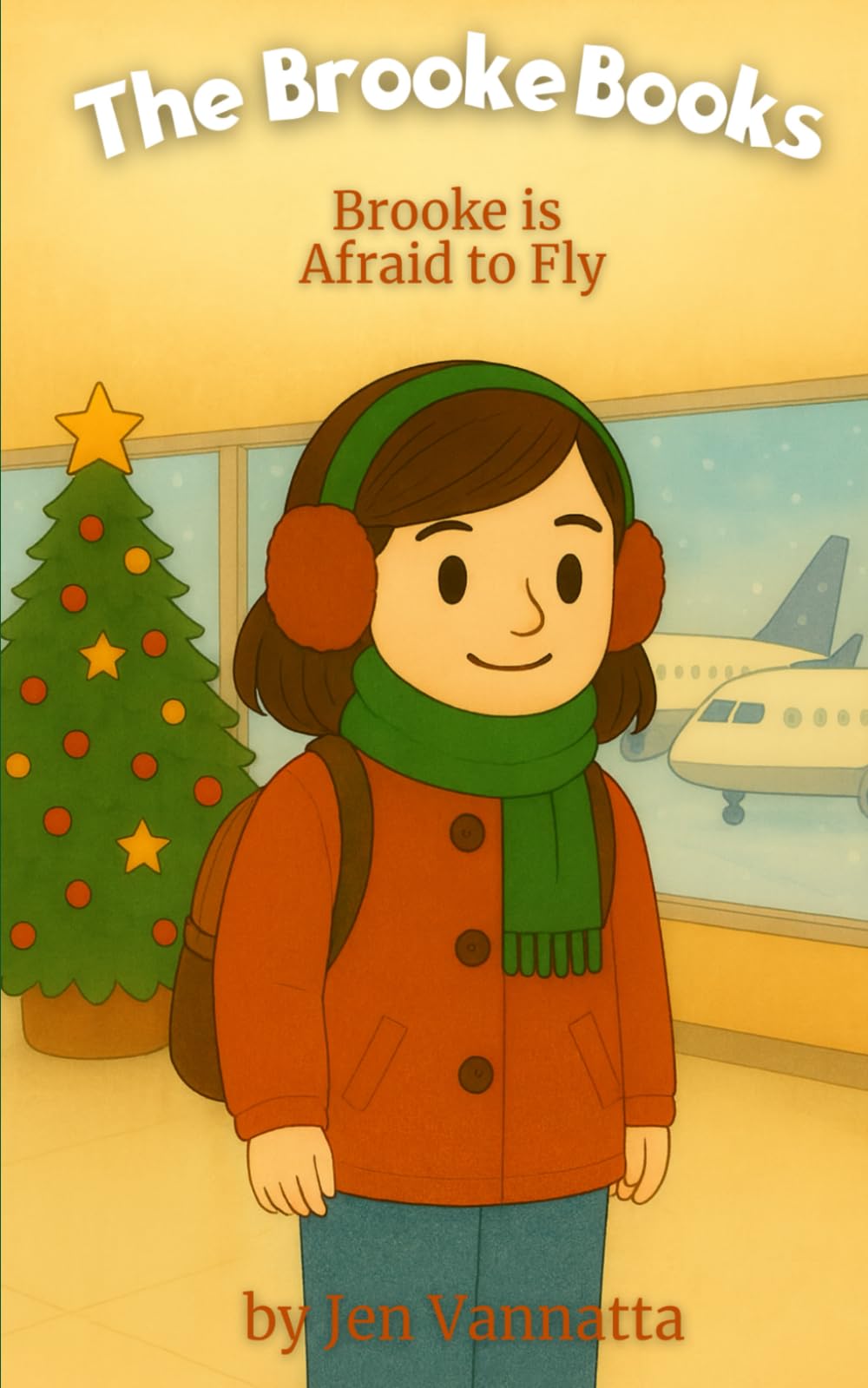 Brooke Is Afraid to Fly: A Children’s Chapter Book About Overcoming Fear and Finding Courage (The Brooke Books Series, Book 5)