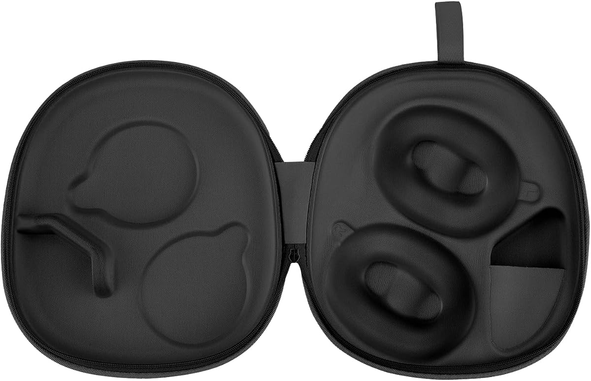 Funda protectora compatible con auriculares Bluetooth inalámbricos con cancelación de ruido Sony WH-1000XM6, bolsa de transporte portátil de viaje con ajuste cómodo, protección profesional