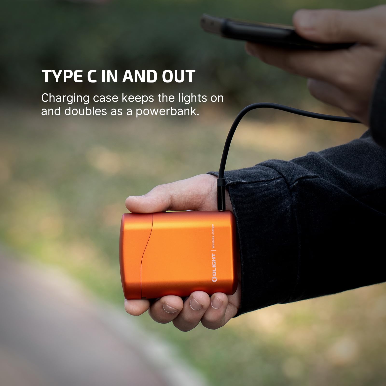 OLIGHT Baton 4 Mini latarka LED z możliwością ładowania i ściemniania, lampa ręczna o czasie działania do 190 dni, zasięg światła 1300 lm 170 m, super jasna mała latarka do codziennego użytku, IPX8