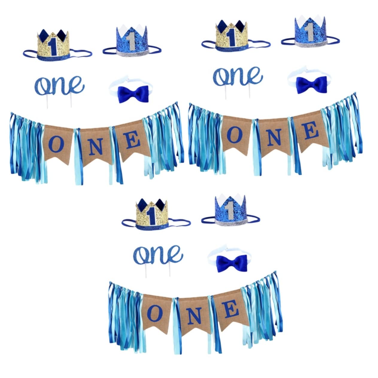 Abaodam 12piezas Decoración Para Cumpleaños Banderines De y Sombreros Adornos De Fiesta Para Celebraciones y Infantiles