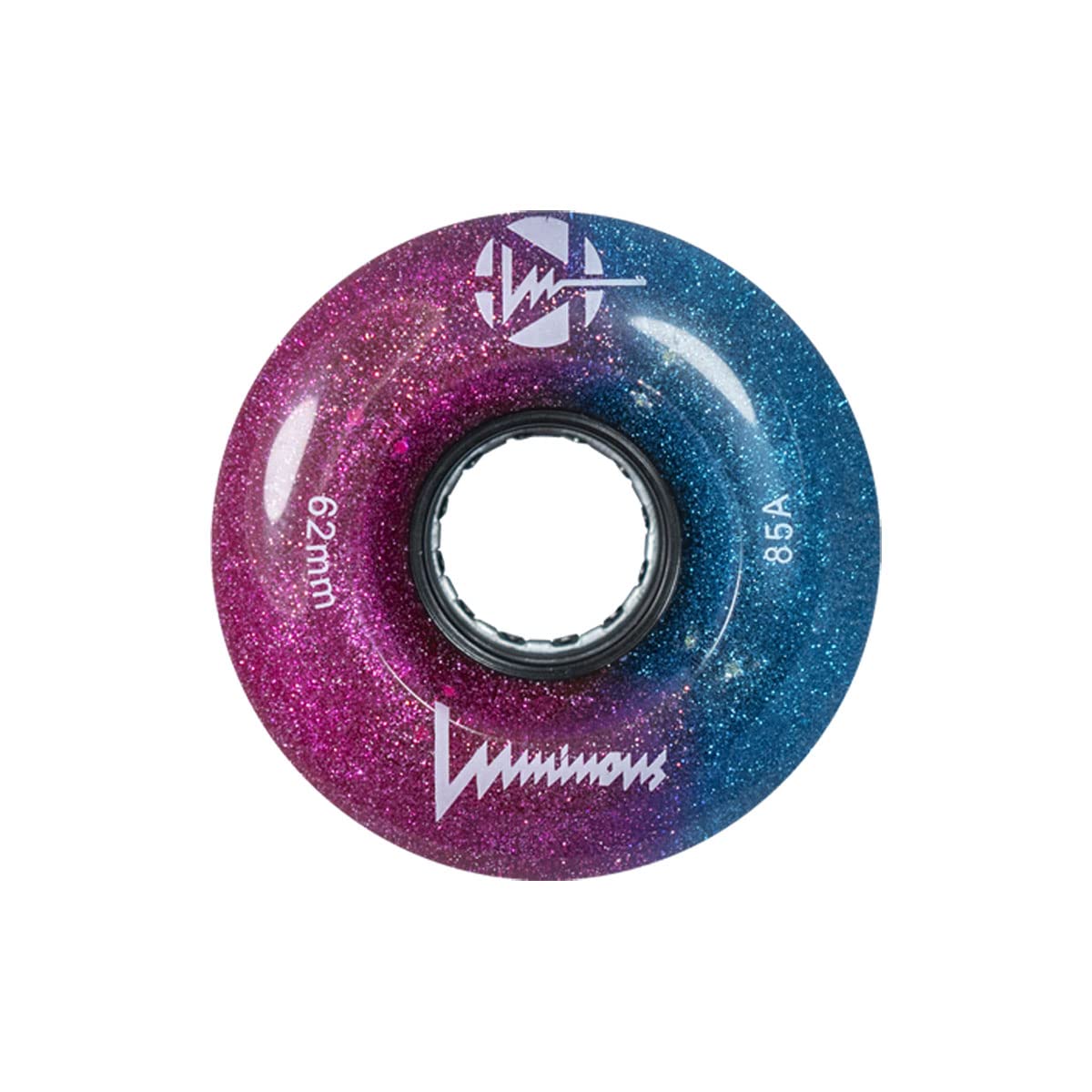 Luminous LED Quad Wheels Galaxy 62mm 4pack