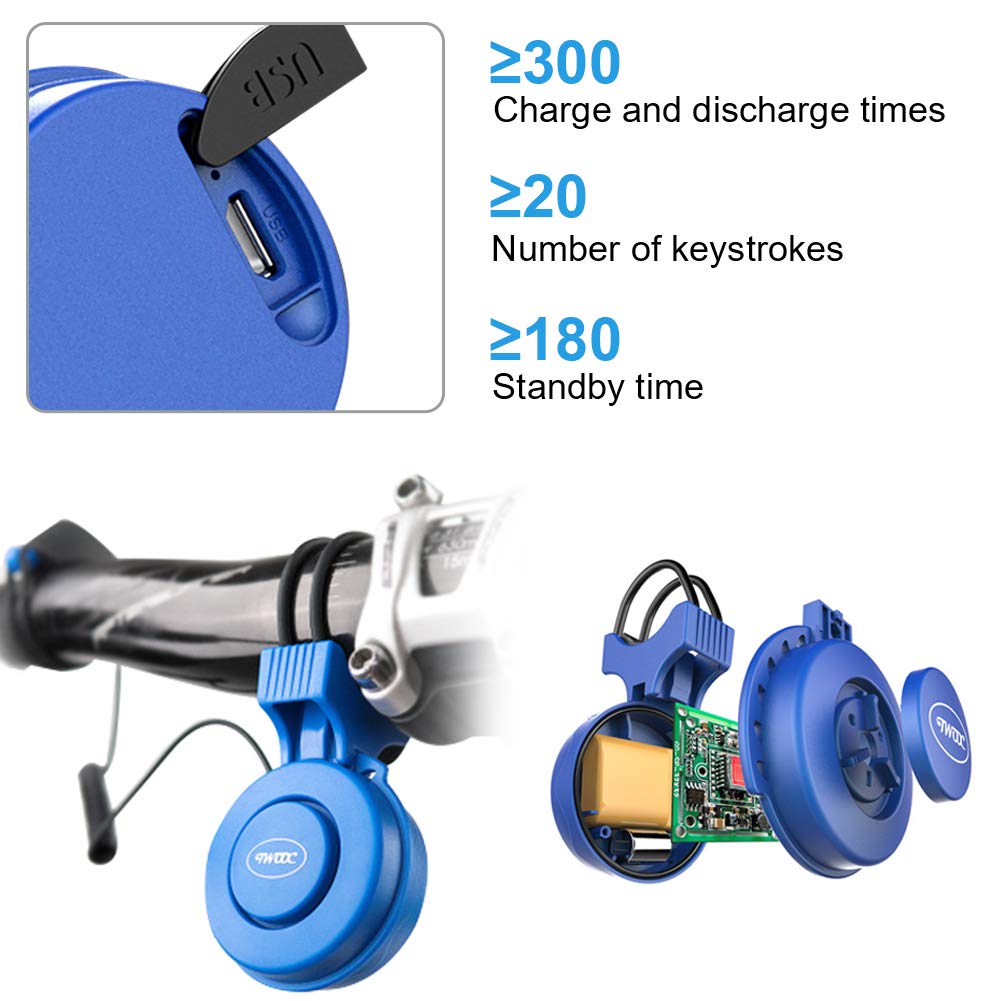 Road Bike Electric Bike Horn Electronic Bicycle Bell 120 DB