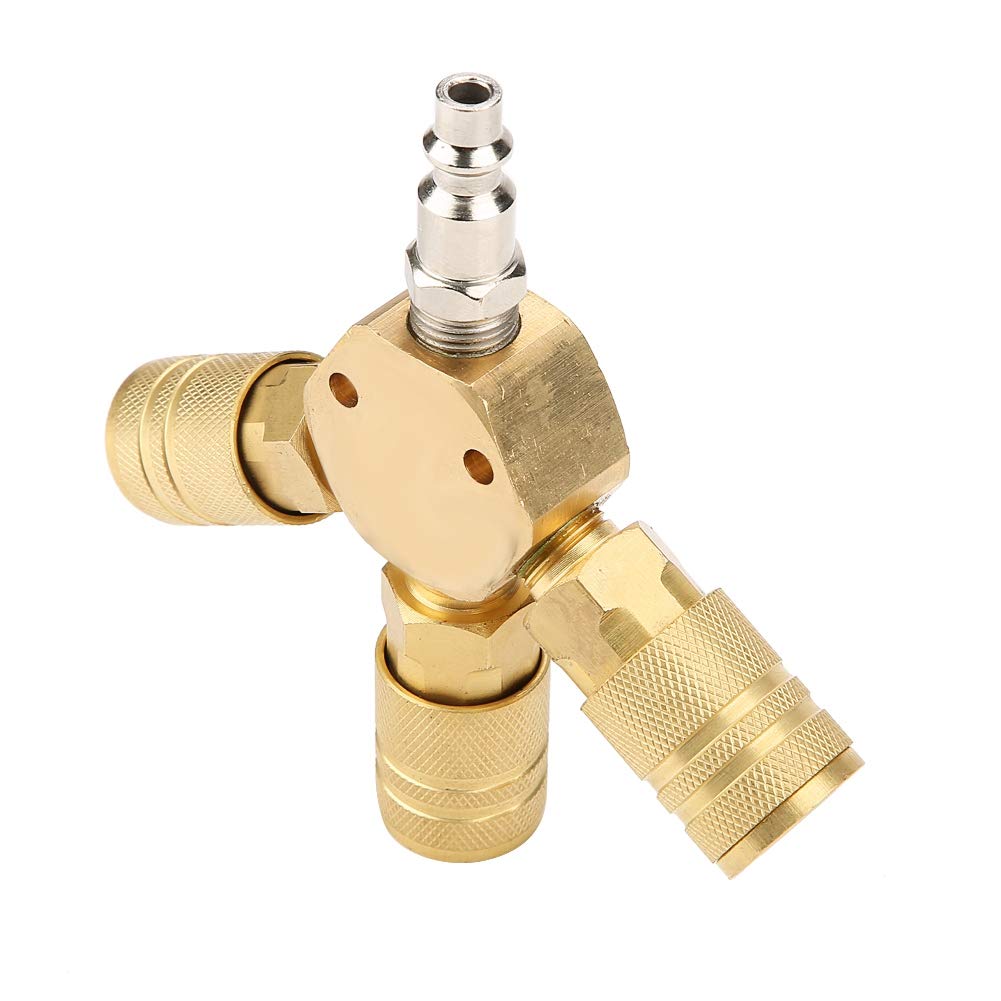 Acoplador rápido de aire que elimina fugas en mangueras de 1/4 NPT