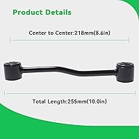 Vista 36 de AUQDD 2 unidades K80766 (para modelos de 8 lengüetas y 4WD) barra estabilizadora delantera compatible con Do-dge 2008 2007 2006 R-am 1500,2009-2006