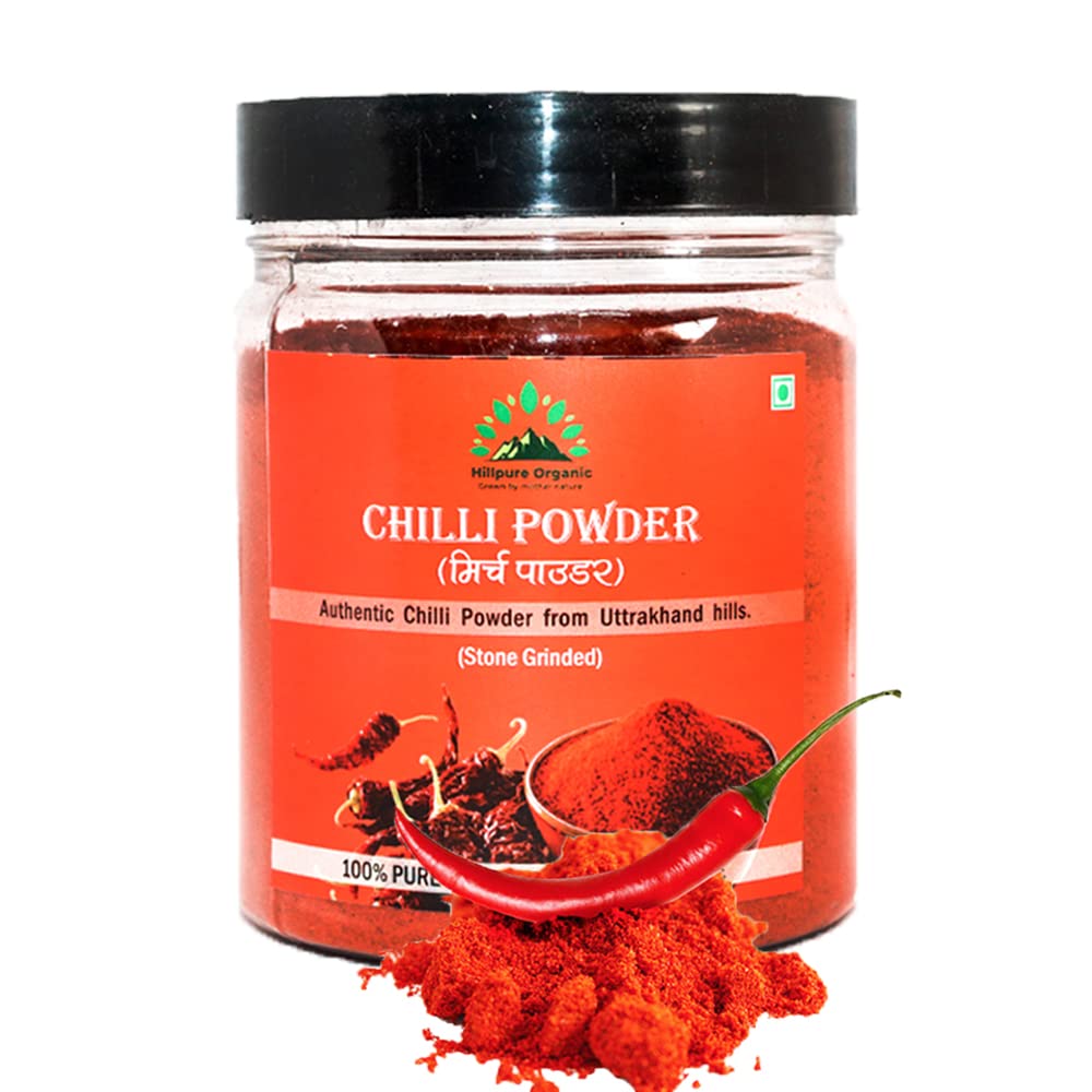 Hillpure Organic Chilli Powder Authentic Chilli Powder from