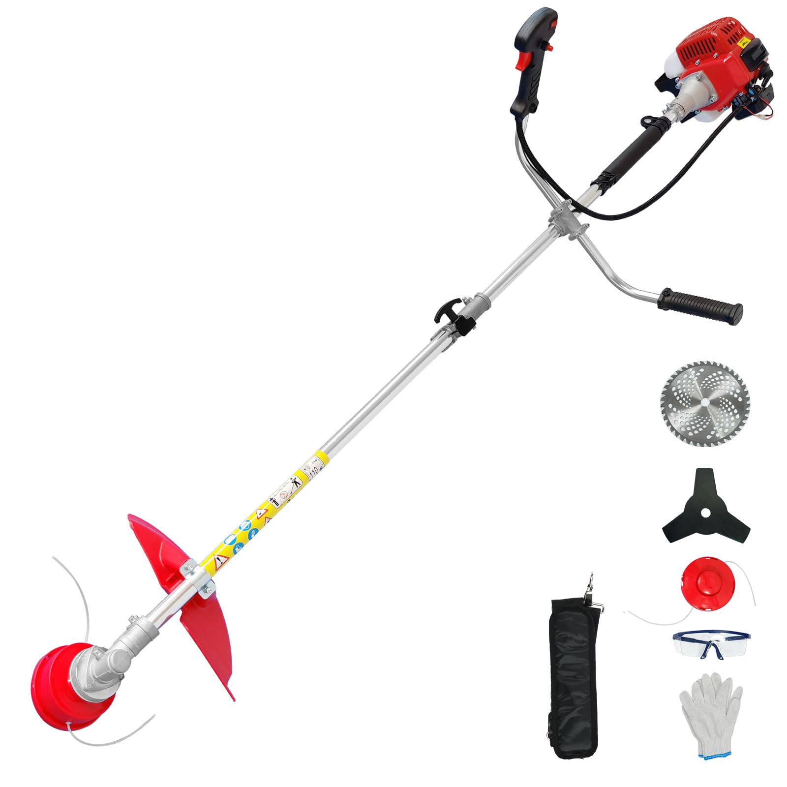 Amazon.co.jp: サンパーシー 草刈機 刈払機 エンジン式 26cc 芝刈り機