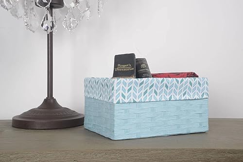 Miniatura 2 de Contenedores de almacenamiento de tela, canastas de almacenamiento de tela resistentes, canasta decorativa de lona para almacenamiento de juguetes,