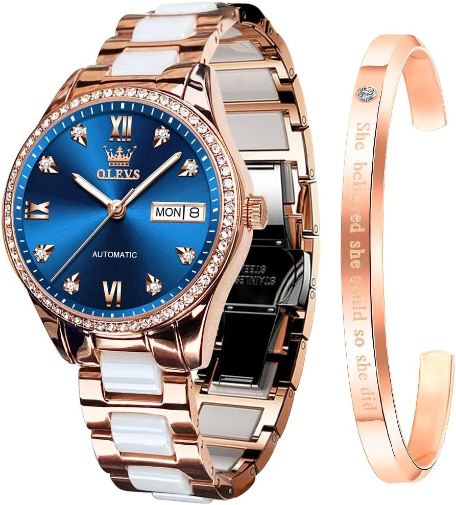 OLEVS Watch for Women Automatic Self Winding Mechanical