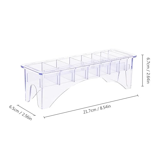 Miniatura 3 de 8 Cuadrícula Base Caja Para Cortapelos Universal de Límite Peine Guía de Adjunto Tamaño de Barbería Reemplazo de Pelo Estilo de la Herramienta