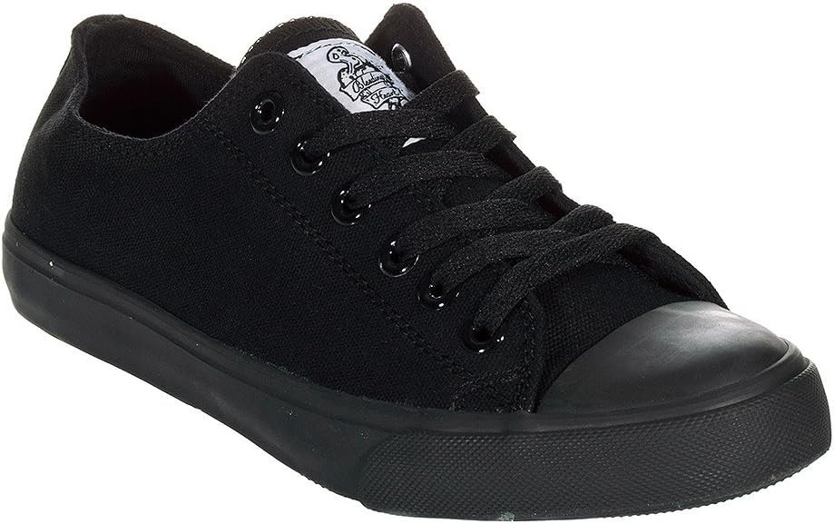 Bleeding Heart Canvas Shoes (Black) - 5 UK