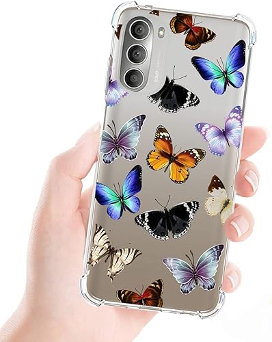 Miniatura 6 de Funda de teléfono para Moto G 5G 2022, XT2213 XT2213-1 funda para niñas y mujeres, funda protectora de TPU suave y transparente para Motorola Moto G